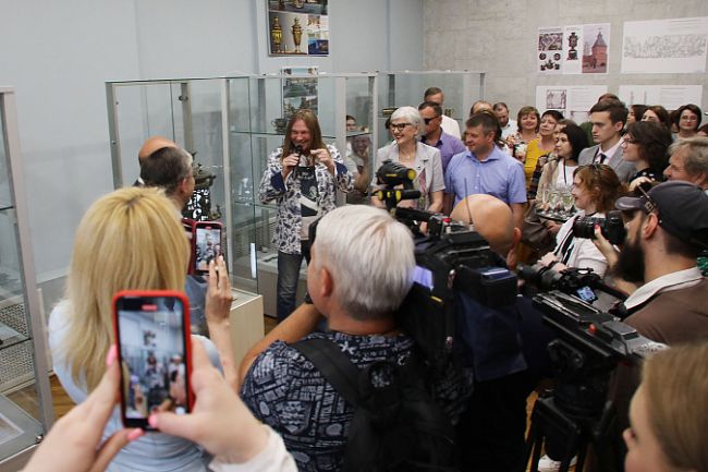 В музее «Тульские самовары» открылась выставка «Тульский самовар глазами русских скульпторов» В музее «Тульские самовары» открылась выставка «Тульский самовар глазами русских скульпторов»