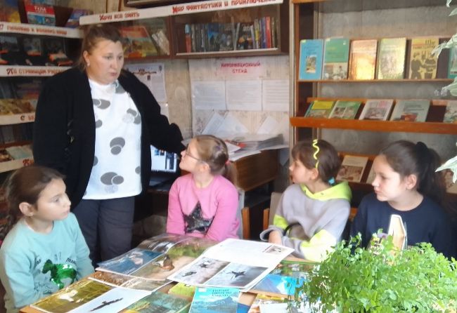 В с. Кузьменки прошла экологическая познавательная программа «Живет повсюду красота»