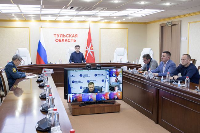 Ликвидация последствий непогоды в Тульской области взята на  контроль