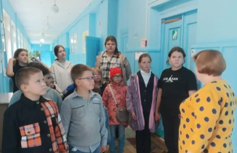 Ясенковские дети в гостях  у ДДТ