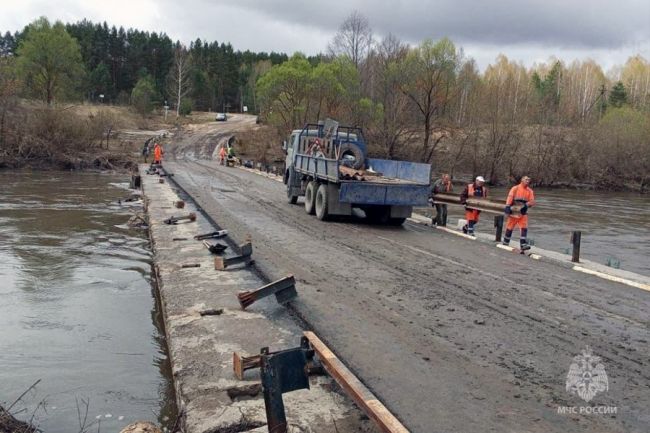 Все низководные мосты в Тульской области освободились от воды
