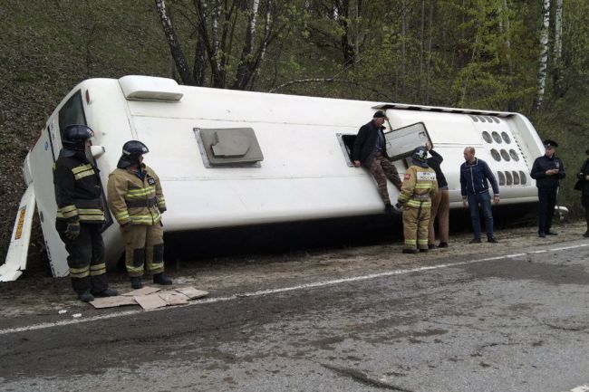 Аварией белёвского автобуса заинтересовался Следственный комитет