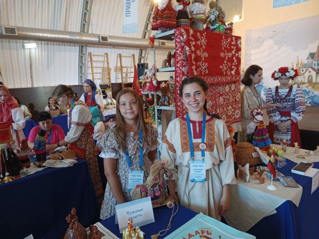 Тульская область на Всероссийском детском фестивале народной культуры «Наследники традиций»