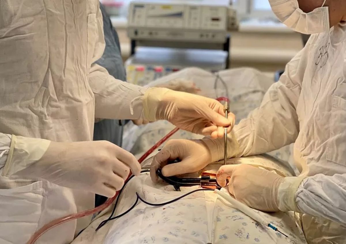 Тульские нейрохирурги спасли пациента с переломом позвоночника