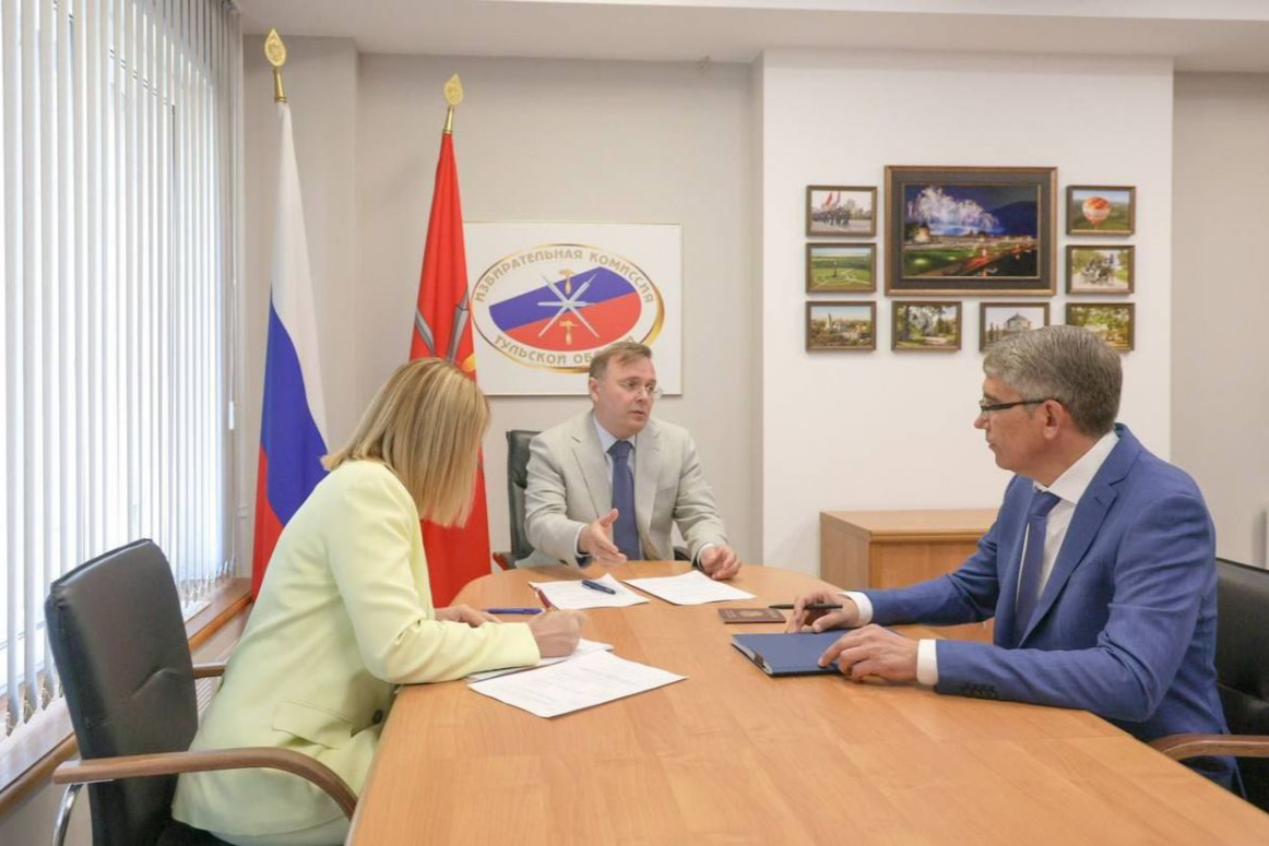 Дмитрий Миляев подал документы о выдвижении на должность Губернатора Тульской области