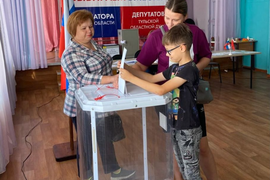 В Тульской области явка избирателей по состоянию на 10.00 8 сентября составила 37,74 %