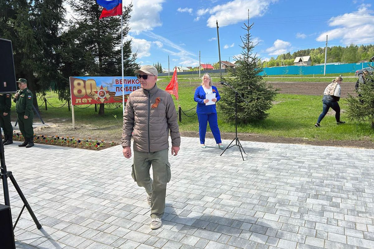 В Ясногорском районе появился парк Победы, идейным вдохновителем которого стал участник СВО