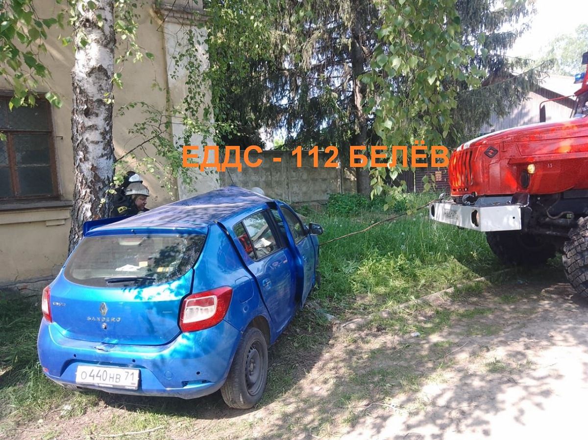 В Белёве случилась очередная авария