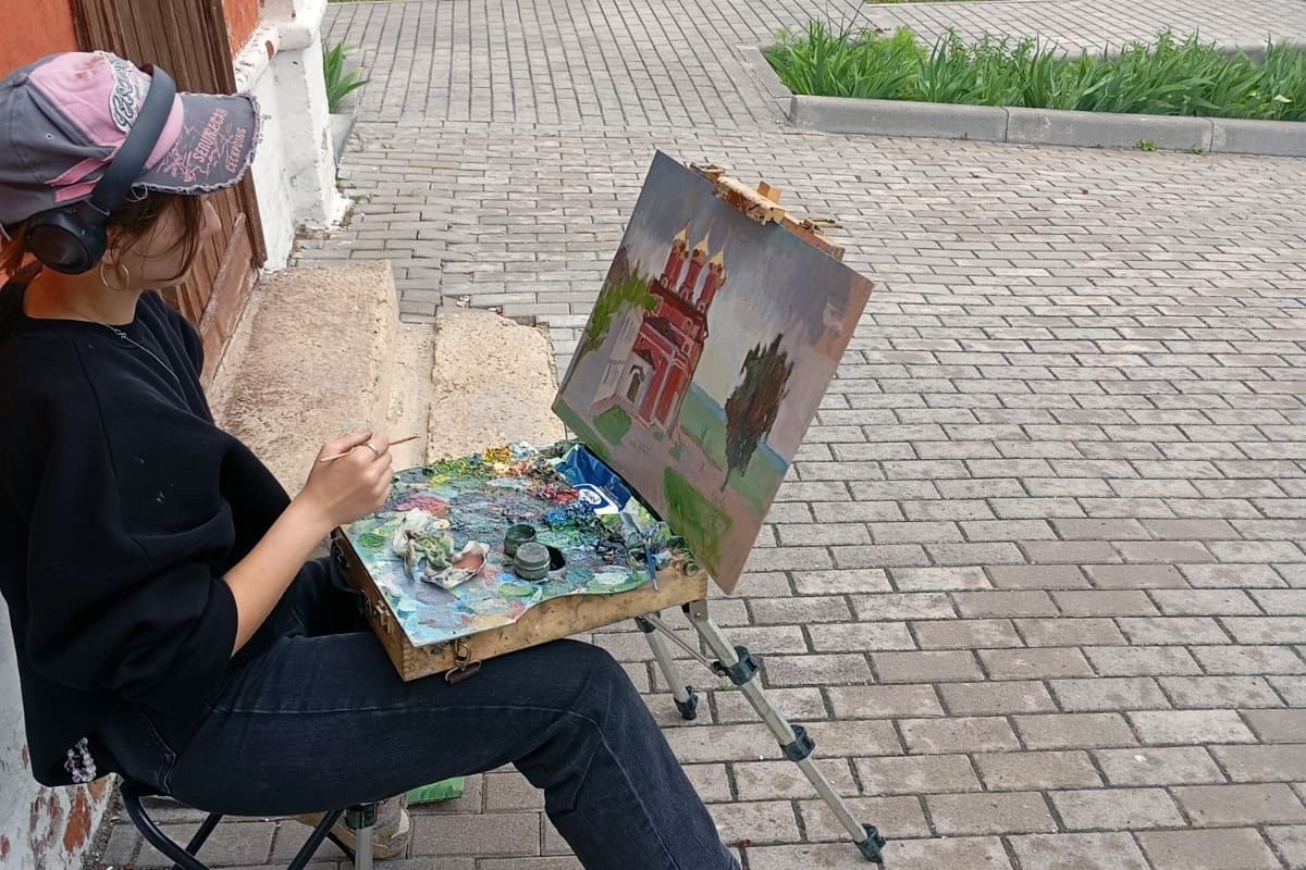 Тульские художники рисуют Белёв