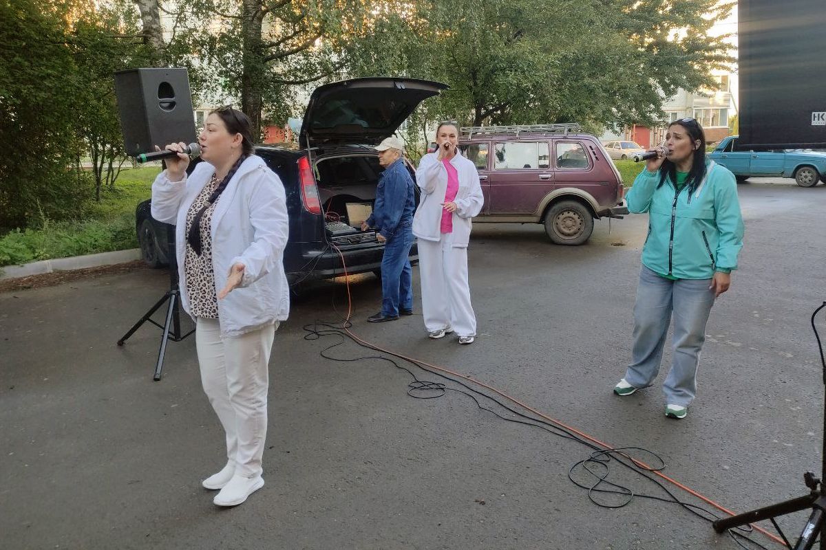 В Белёве продолжается «Лето во дворах»