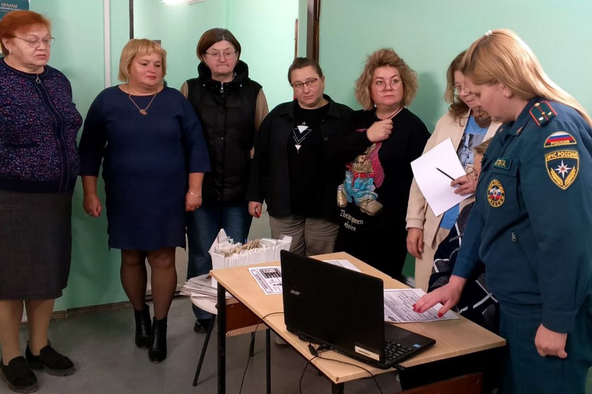 Белёвцы повторили правила безопасности