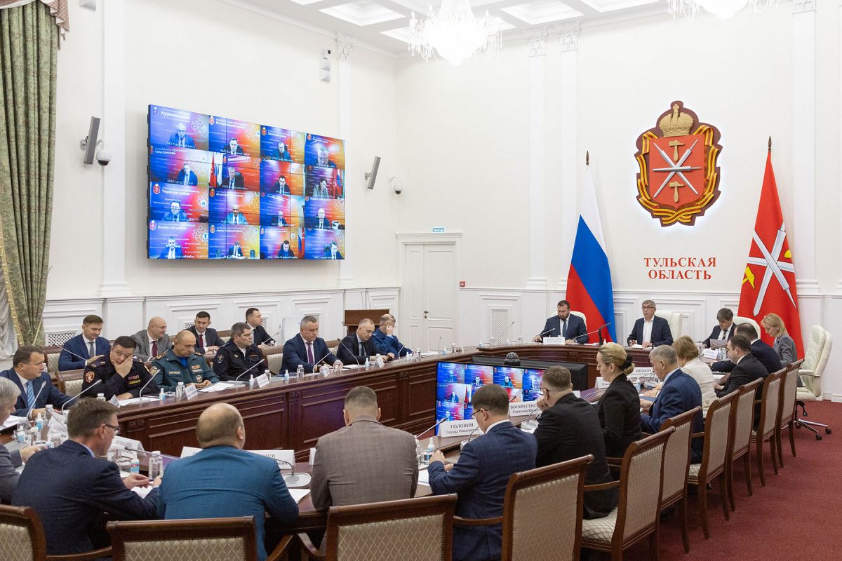 Дмитрий Миляев провел заседание антитеррористической комиссии Дмитрий Миляев провел заседание антитеррористической комиссии