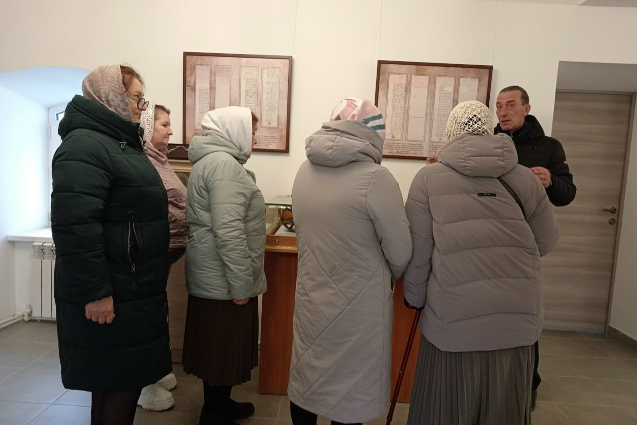 Белевский Спасо-Преображенский мужской монастырь посетили гости из Одоева