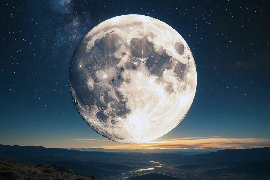 Белёвцам рассказали о последнем суперлунии 2025 года