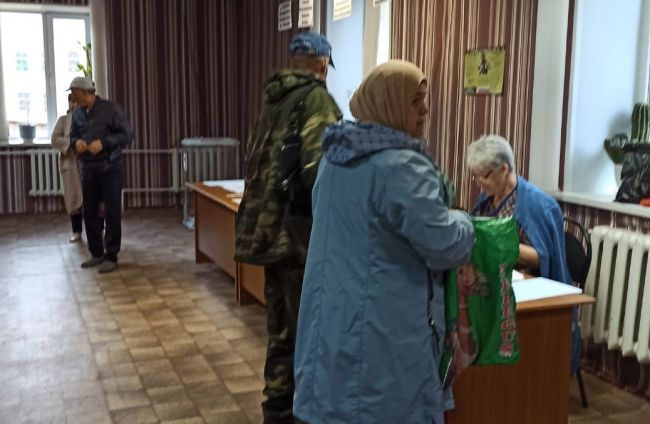 Жители поселка Бегичевский к выборам отнеслись ответственно