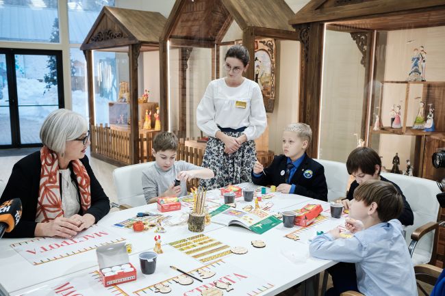 Министр культуры региона Татьяна Рыбкина посетила новую студию Школы креативных индустрий