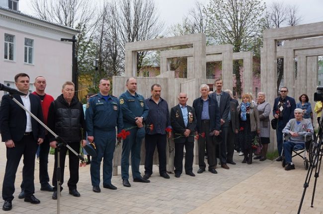 В Богородицке почтили память героев-чернобыльцев