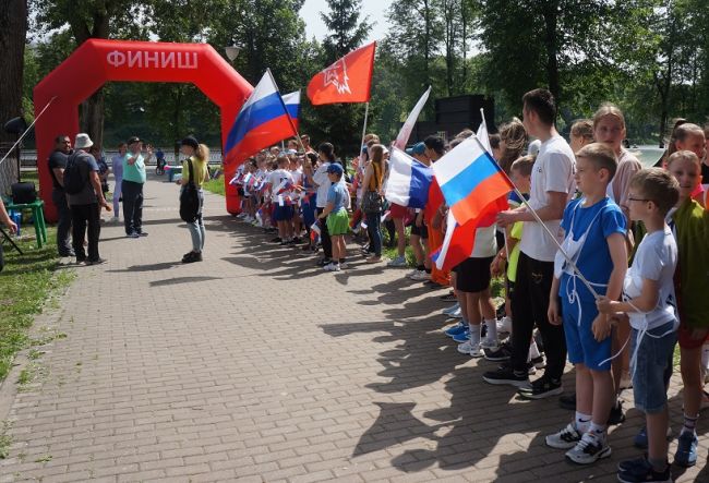 Новый праздник спорта состоялся в Богородицке в честь Дня России