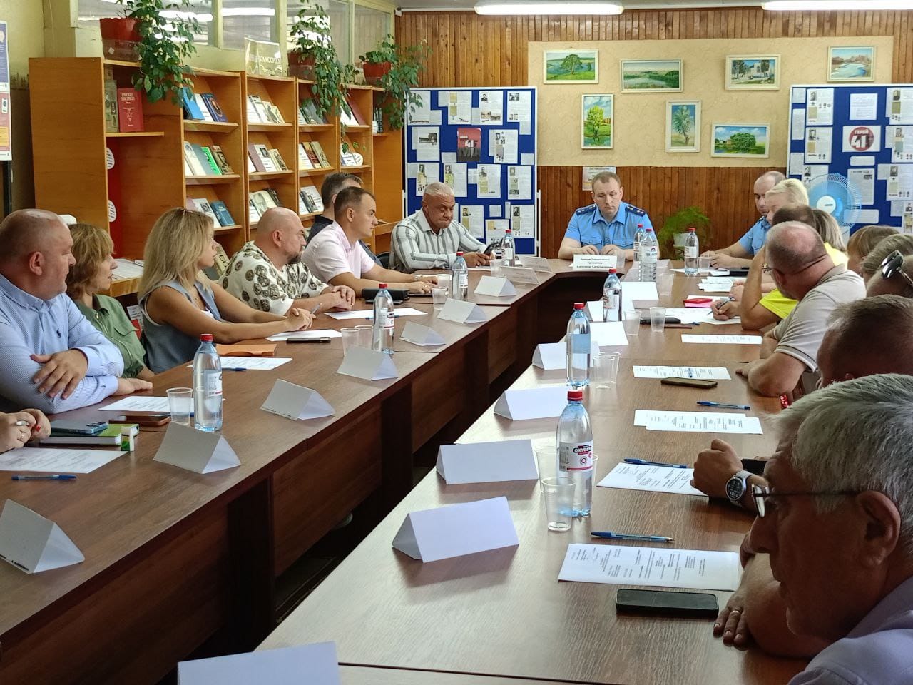 Прокурор области Александр Грицаенко провел рабочую встречу с представителями бизнес-сообщества Ясногорского района