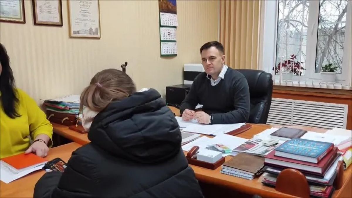 Глава администрации Богородицкого района Вадим Игонин провел очередной личный прием граждан