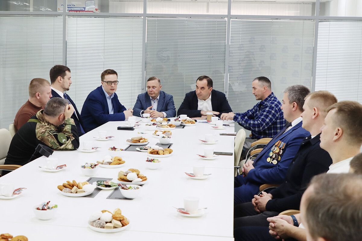 Участников СВО вовлекают в политику в Тульской области
