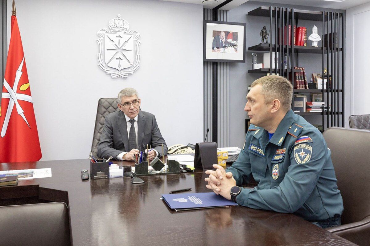 Дмитрий Миляев встретился с Алексеем Павловым