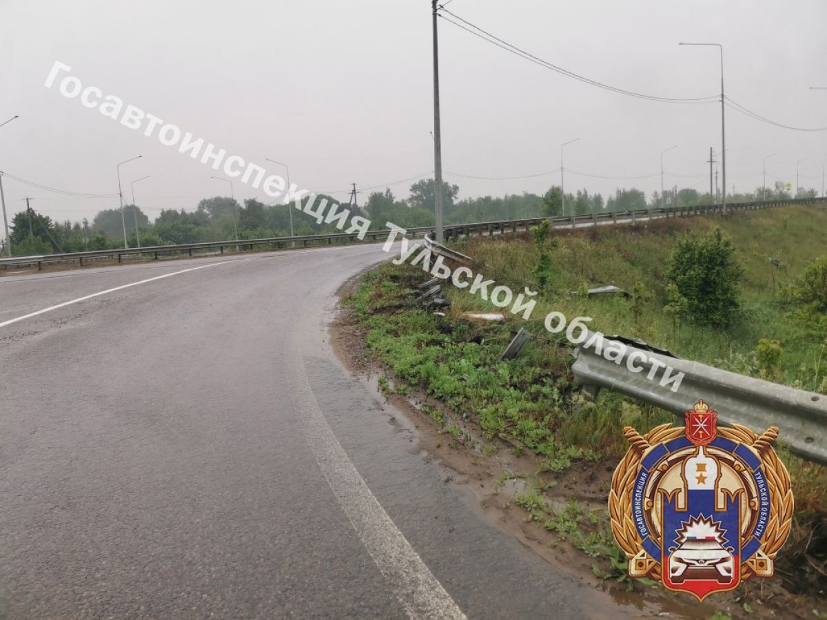 На территории Богородицкого района произошло дорожно-транспортное происшествие