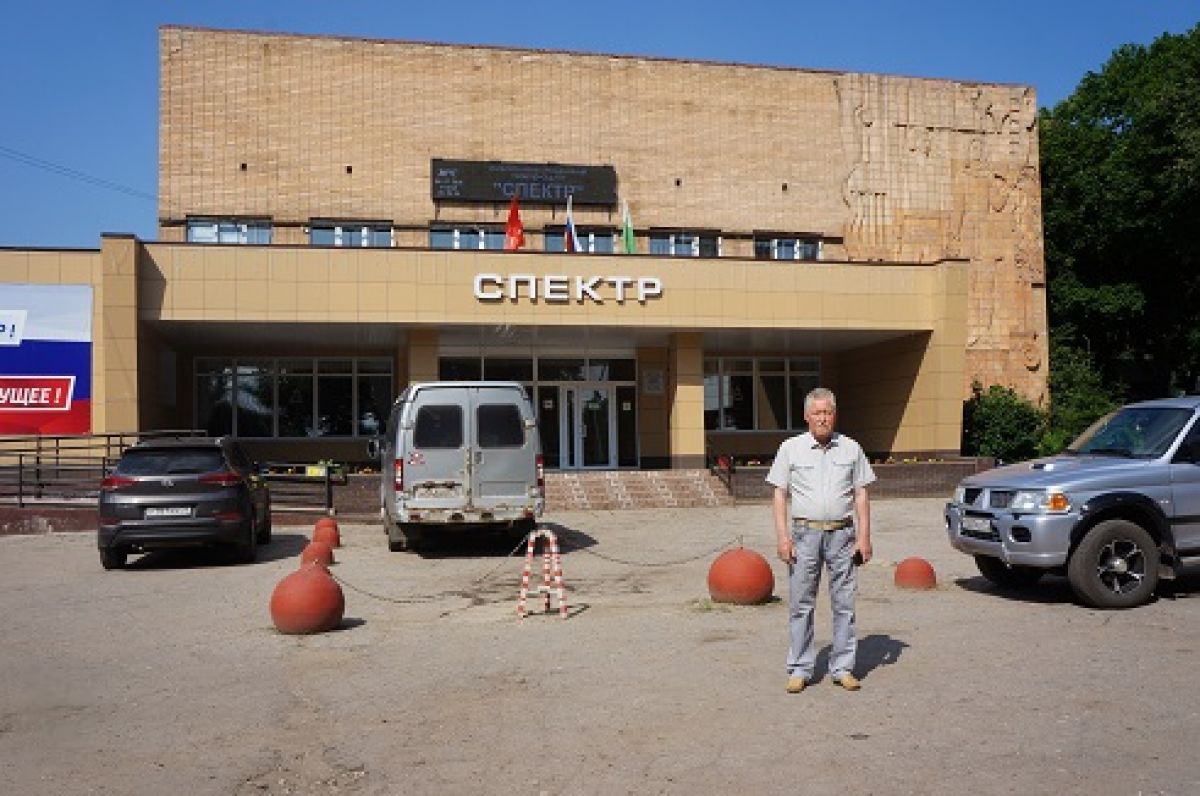 В здании КИТЦ «Спектр» в Богородицке идут работы по перекрытию кровли