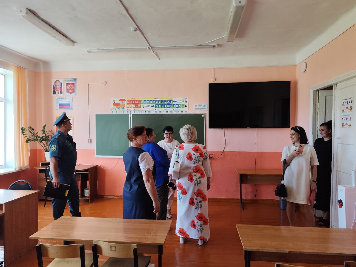 Состоялась приёмка богородицкой школы №17 к новому учебному году