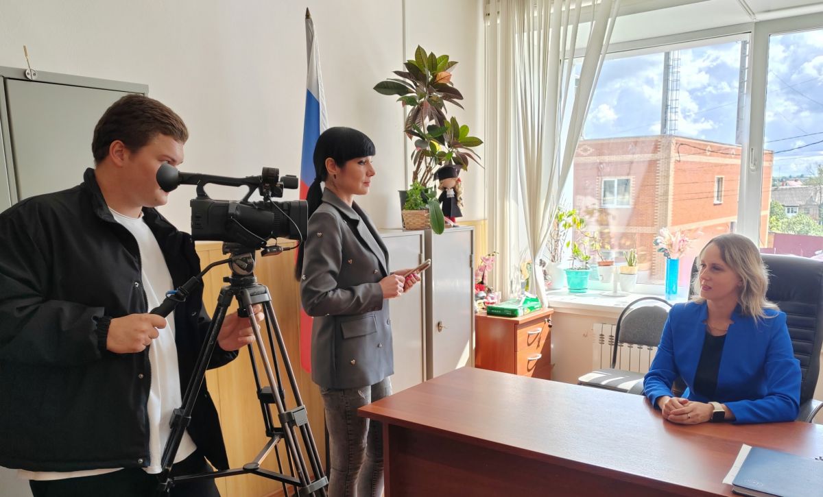 В Богородицком межрайонном суде сняли сюжет о работе сервиса электронных заказных писем