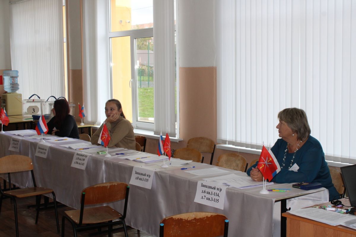 Богородчане приходят на участки в хорошем настроении