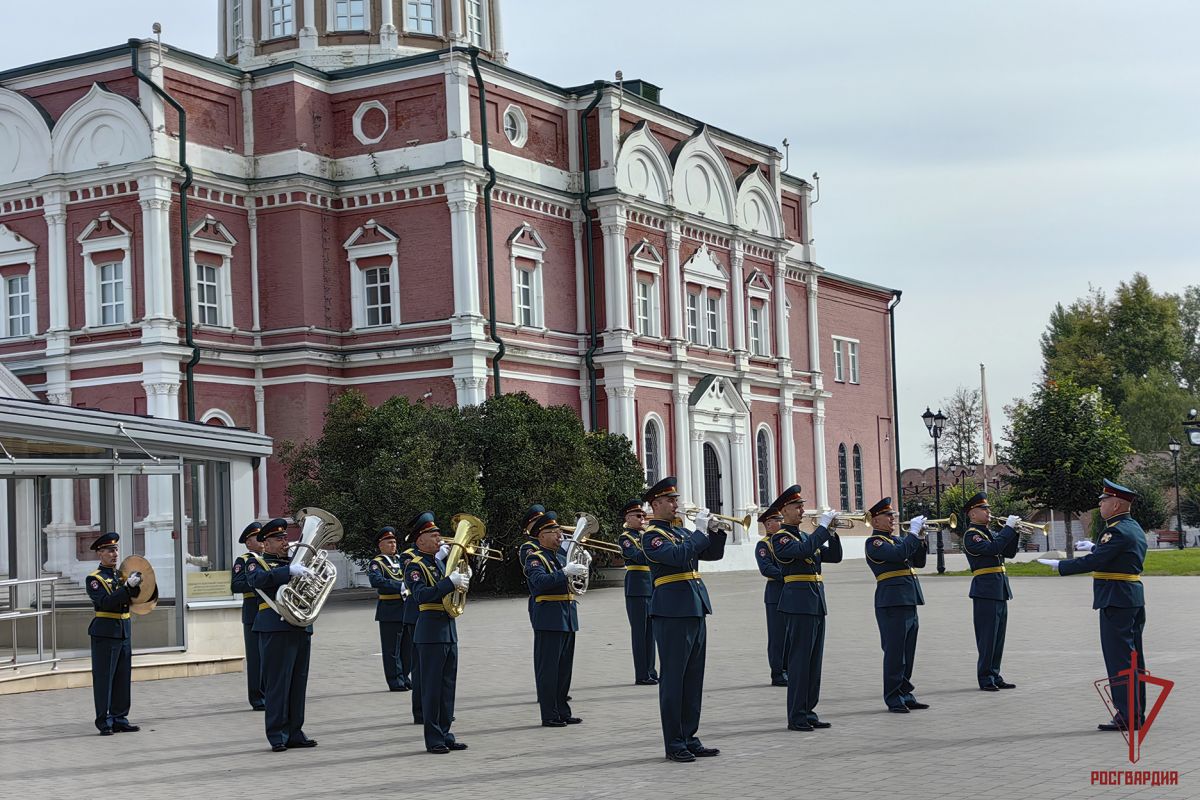 В Туле прошел первый этап смотра-конкурса военных оркестров Росгвардии