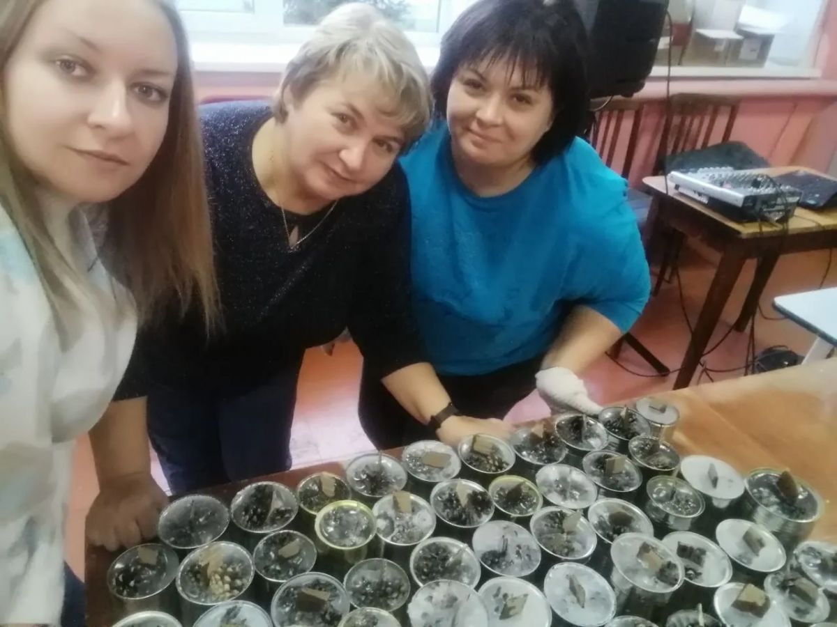 Волонтеры из богородицкого села в очередной раз стали участниками акции «Окопная свеча»