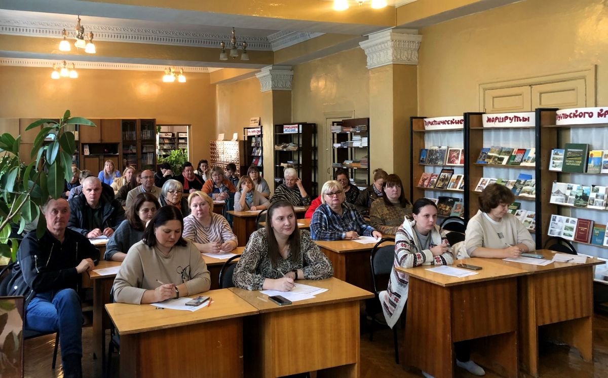 Богородицкая районная библиотека стала площадкой для проведения спортивного диктанта