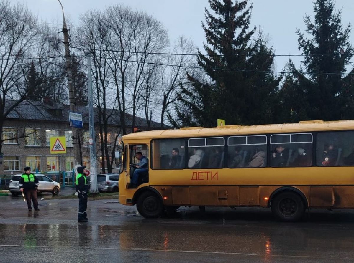 Госавтоинспекция Богородицка проверяет безопасность пассажирских перевозок