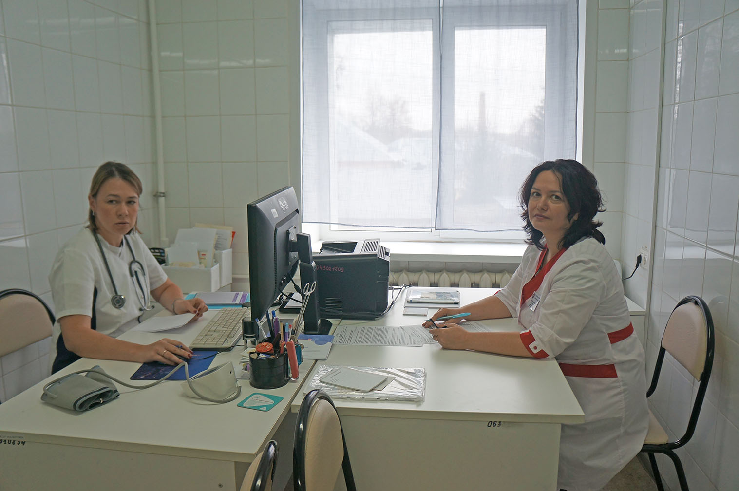 Богородицких больных принимал кардиолог из Тулы