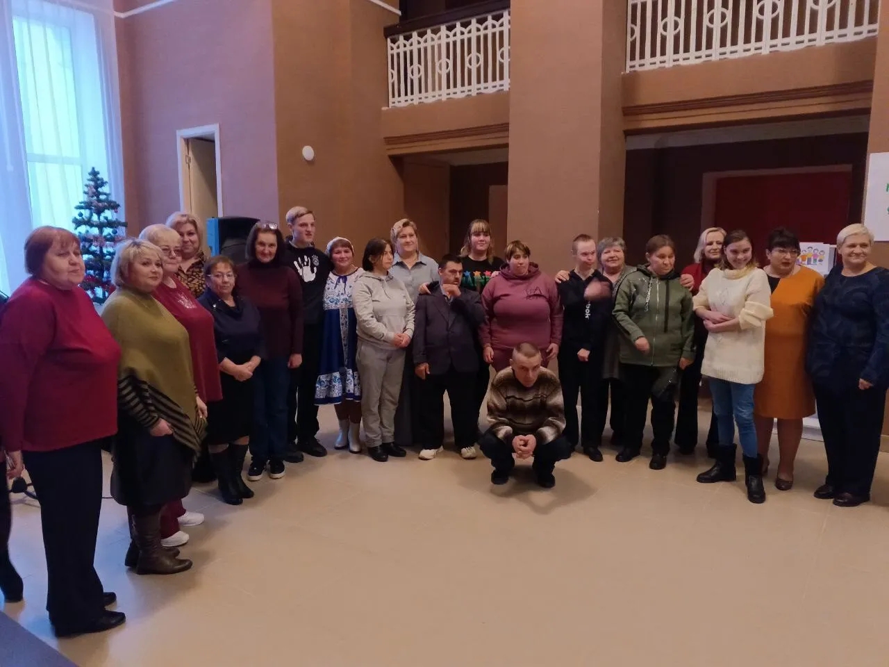 Подарком к Дню инвалидов для товарковцев стал концерт артистов из села Бахметьево