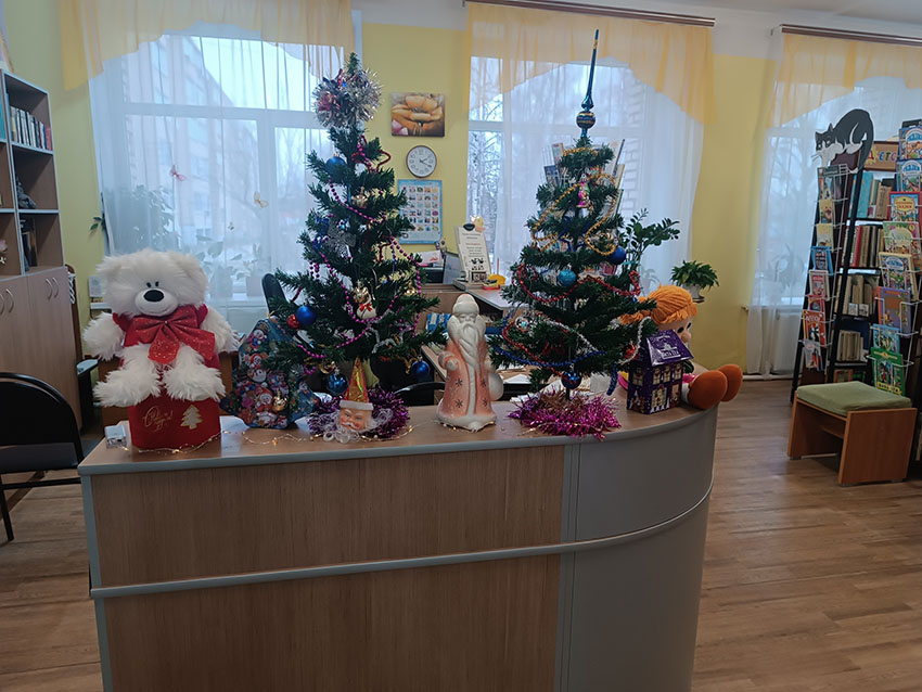 В преддверии праздника богородицкие библиотеки волшебно преобразились