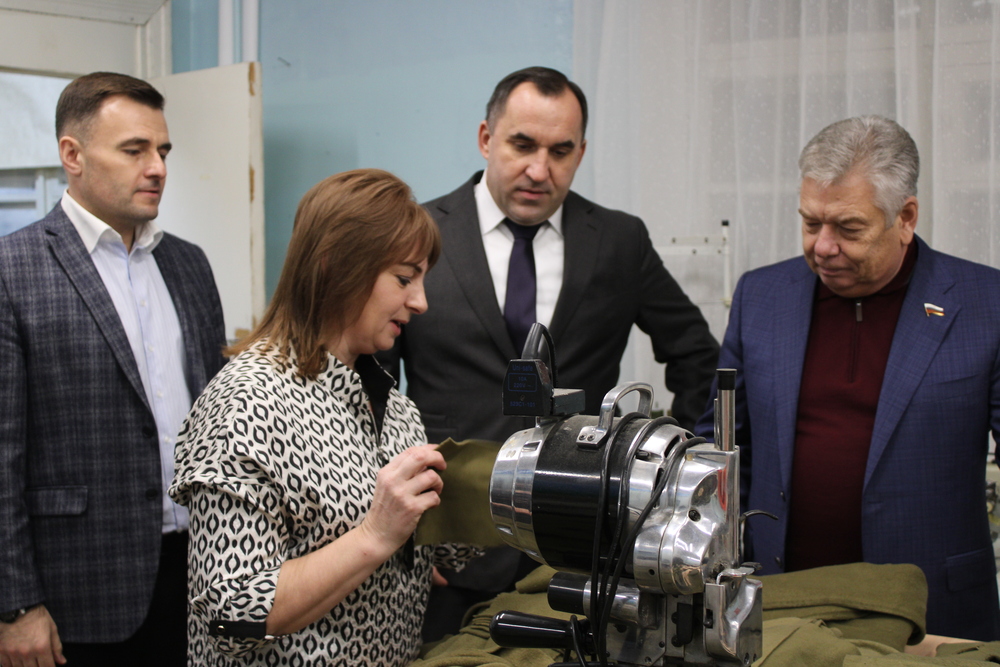 Богородицкие волонтеры рассказали о своей работе высоким гостям