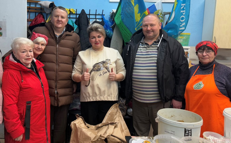 Тульские депутаты поблагодарили волонтеров СВО