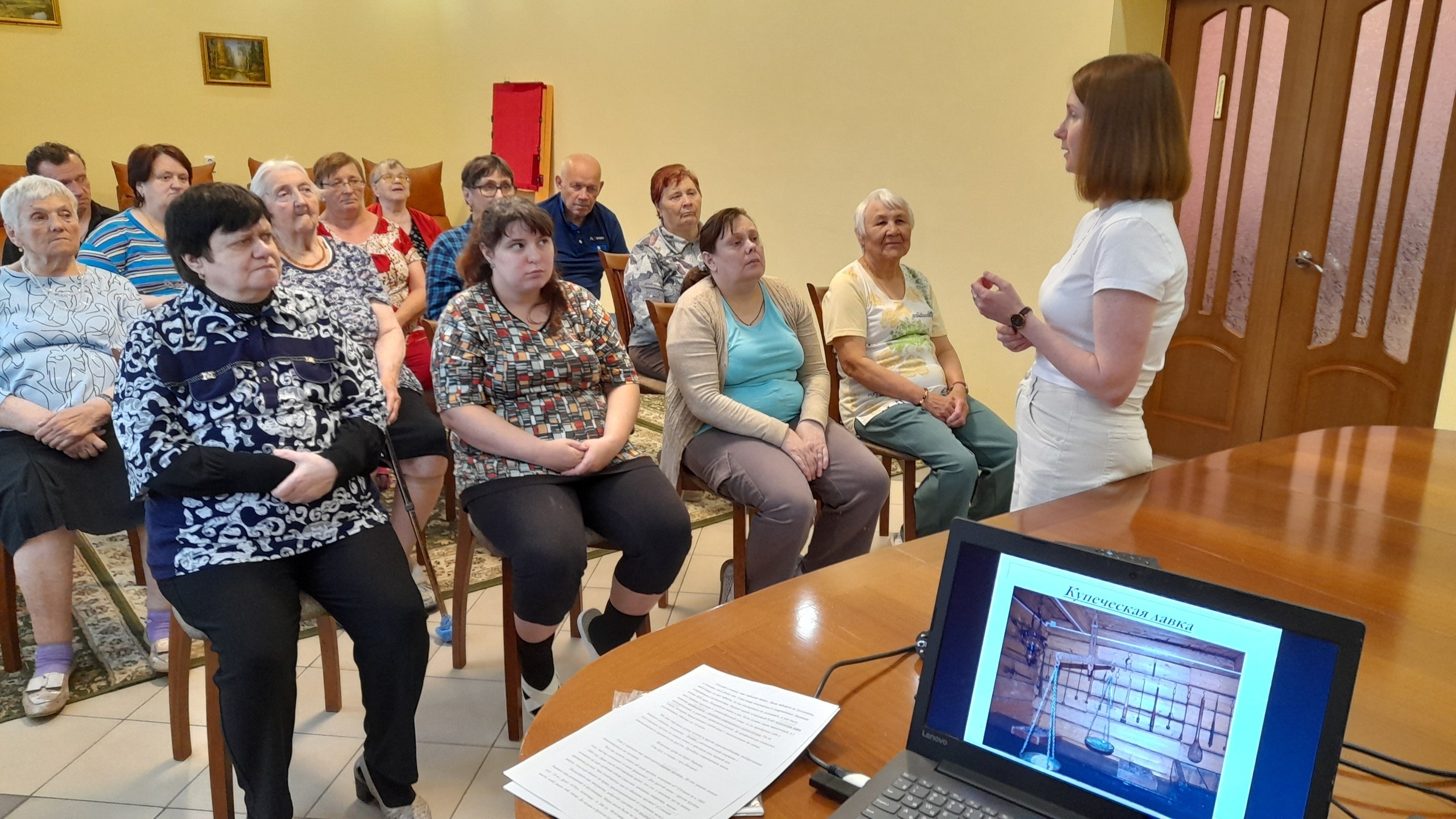 Богородицкие пенсионеры погрузились в мир забытых вещей Богородицкие пенсионеры погрузились в мир забытых вещей