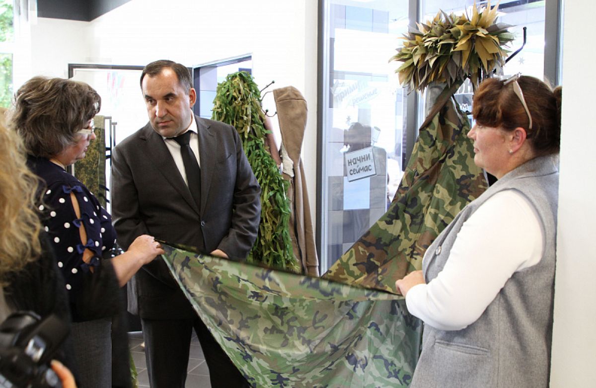 Андрей Дубровский: Чем сплоченнее тыл, тем сильнее фронт Андрей Дубровский: Чем сплоченнее тыл, тем сильнее фронт