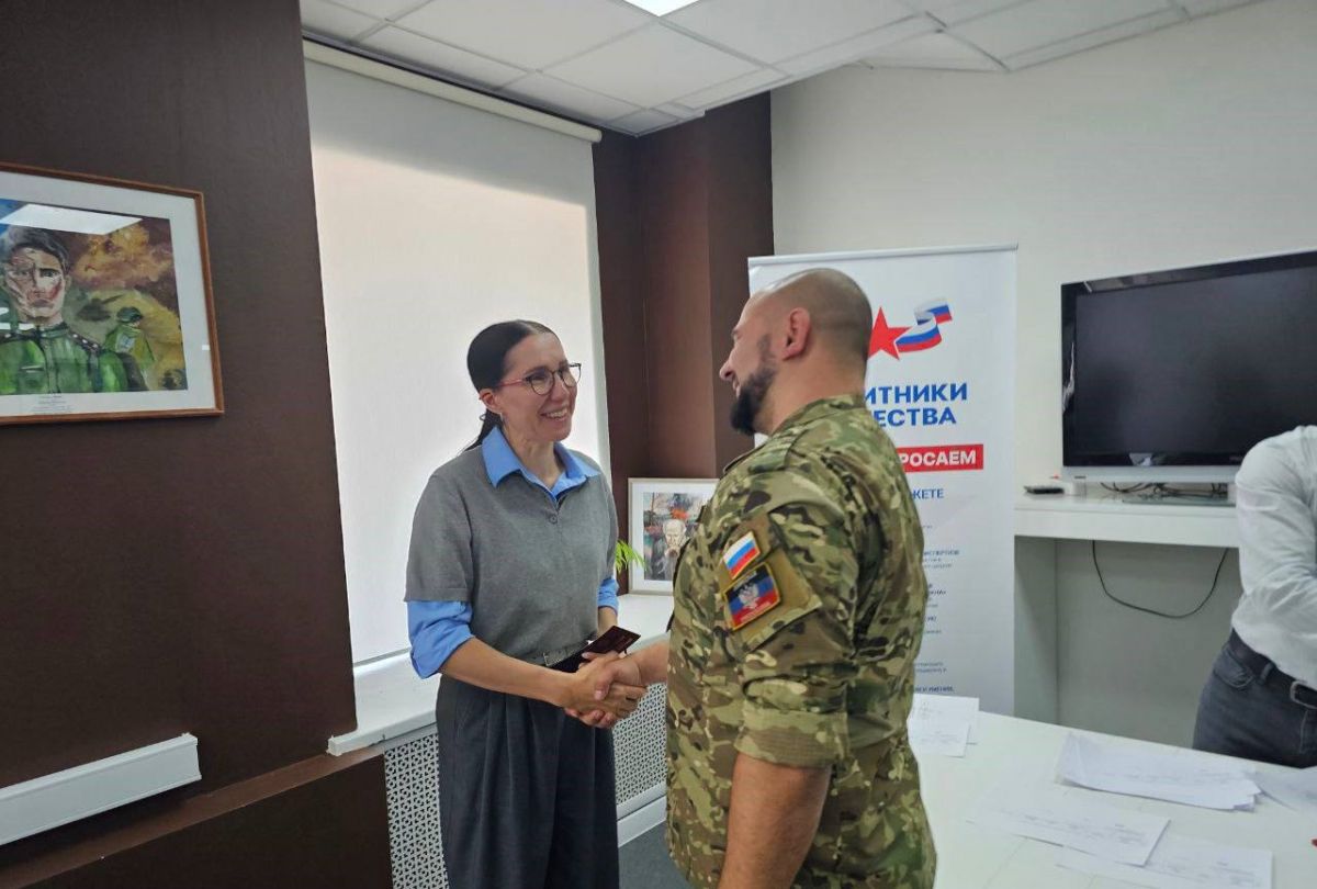 Анна Домченко: «Истории и судьбы бойцов СВО для нас – настоящая гордость!» Анна Домченко: «Истории и судьбы бойцов СВО для нас – настоящая гордость!»