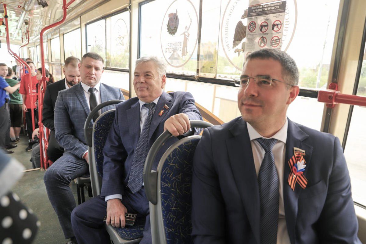 «Трамвай Победы» к 80-летию Великой Победы «Трамвай Победы» к 80-летию Великой Победы