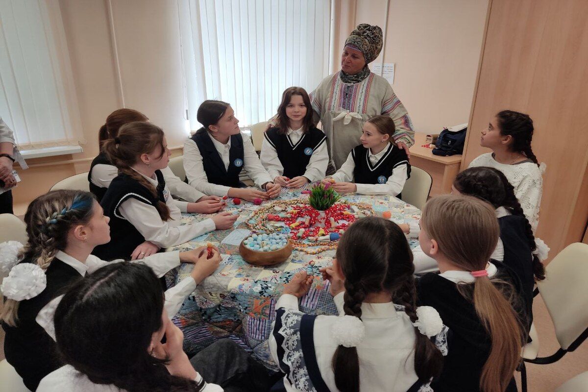 Донские школьники узнали много нового о русской культуре и традициях Донские школьники узнали много нового о русской культуре и традициях