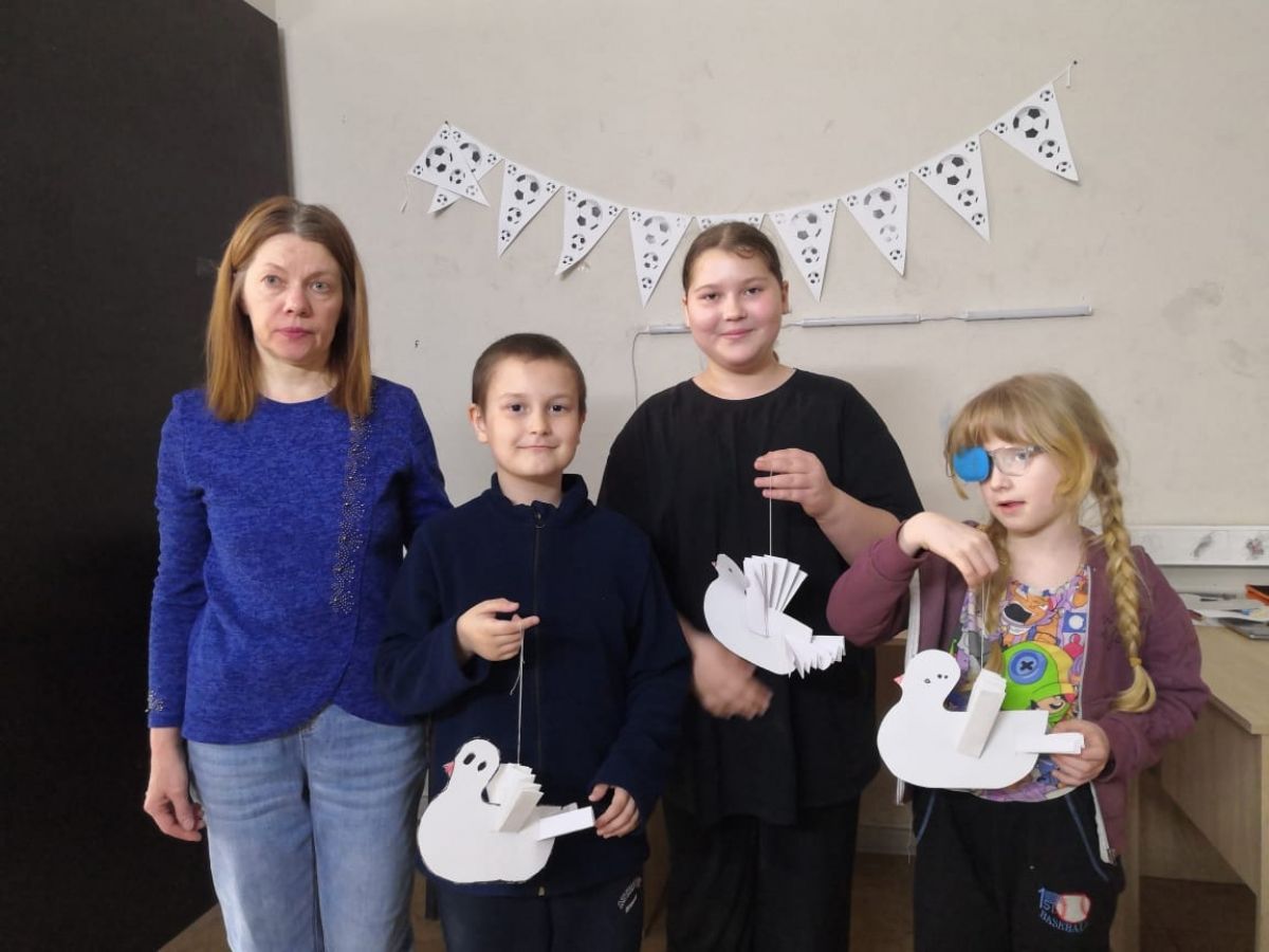 В Донском для детей из ЛНР и ДНР прошёл мастер-класс В Донском для детей из ЛНР и ДНР прошёл мастер-класс