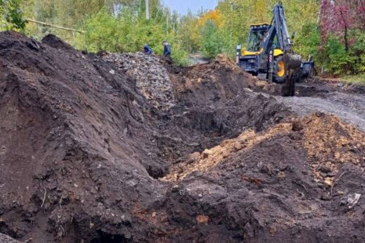 Работа по улучшению водоснабжения в Донском продолжается Работа по улучшению водоснабжения в Донском продолжается