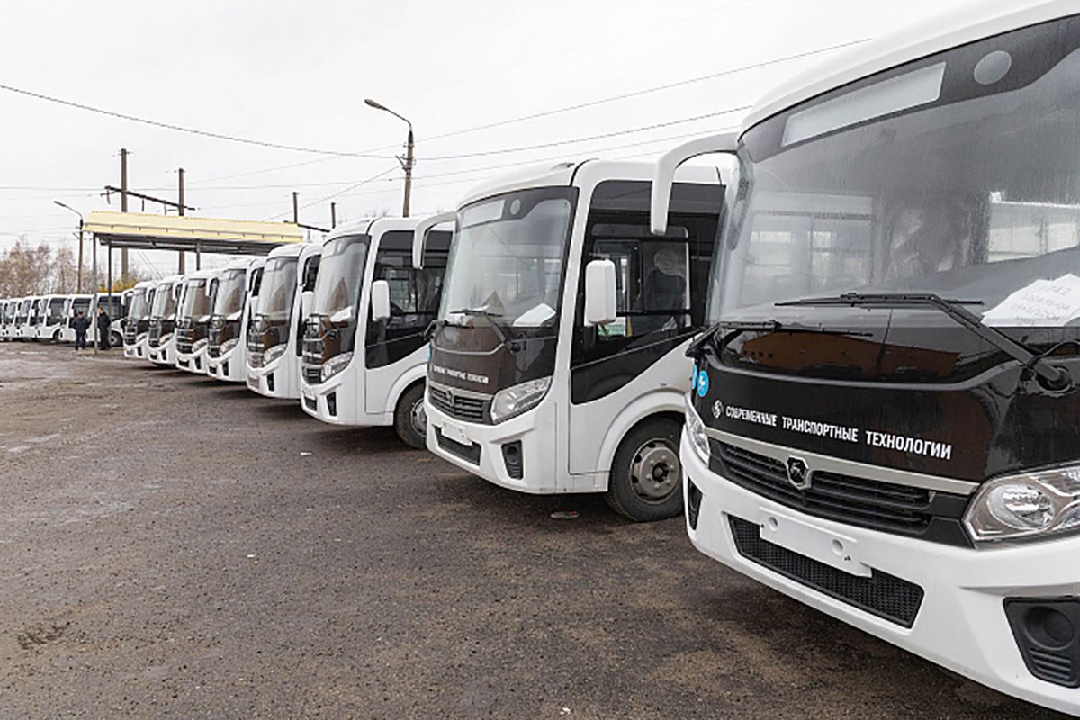 В Тульскую область прибыли 33 современных автобуса В Тульскую область прибыли 33 современных автобуса