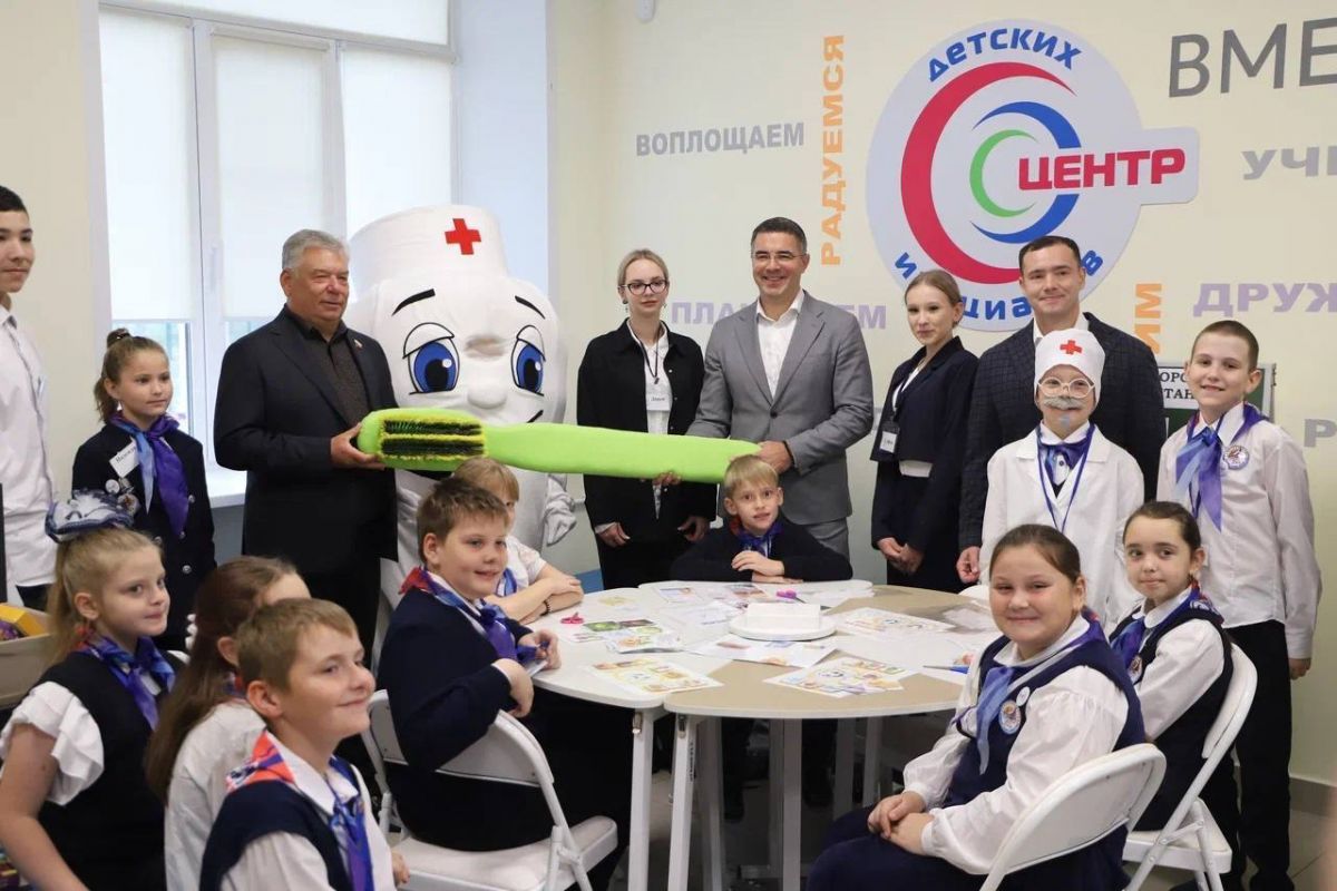 В центре образования № 26 города Тулы открыли школьный стоматологический кабинет