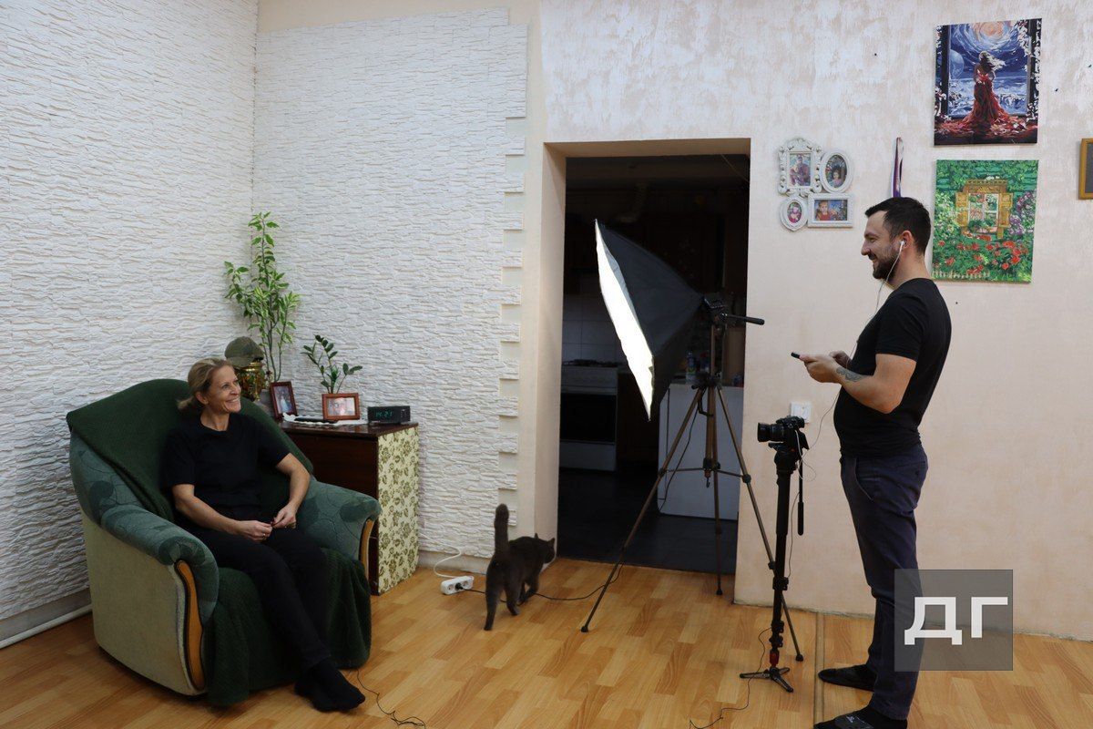 В гости к семье из Донского приехал оператор федерального телеканала В гости к семье из Донского приехал оператор федерального телеканала